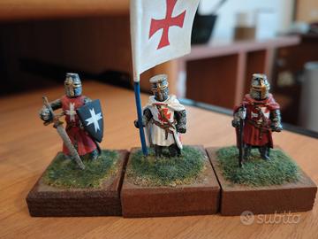 figurini crociati templari