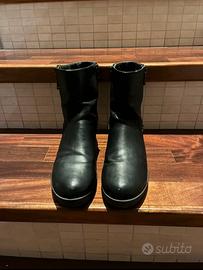 Stivaletti pelle nero 40