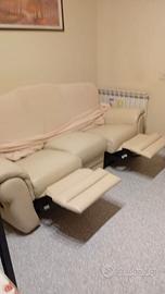 Divano in pelle Chateau d'Ax