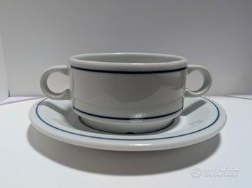 Coppia tazze consommé  Galvani vintage 