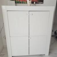 Credenza bianco lucido