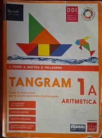 Libro scuola media Tangram 1A 1B cod 9788891549747