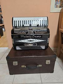 Fisarmonica Fratelli Crosio 120 Bassi 3+1 con Midi