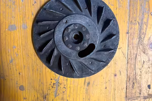 Volano in alluminio a puntine vespa 50