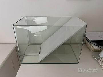 vasca acquario 30 litri amtra vetro curvo