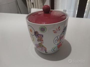 Biscottiera Winx Club in ceramica - COME NUOVA
