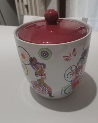 Biscottiera Winx Club in ceramica - COME NUOVA