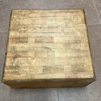 Ceppo in legno da macellaio