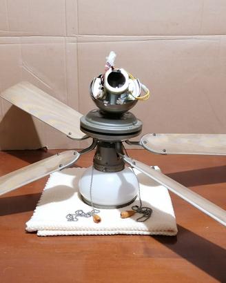 Lampadario da soffitto con pale - max 60 W.