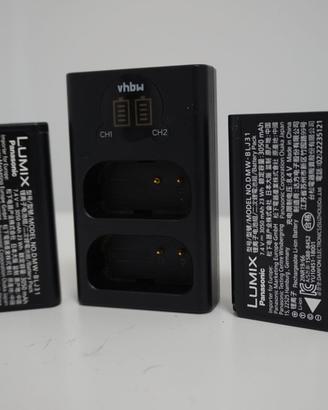 Kit Panasonic DMW BLJ 31 (per lumix s1)