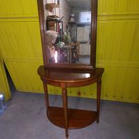 Consolle con specchio