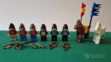 Lego Lotto Castle Minifigure Armi Cavalli