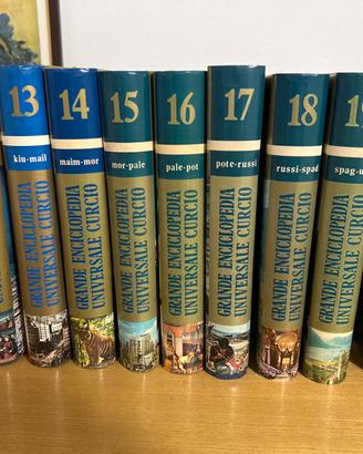 Grande Enciclopedia Universale Curcio 20 volumi
