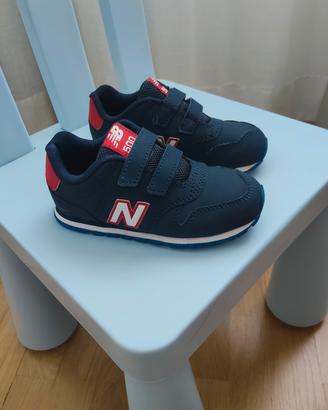 New balance 500 blu e rosse