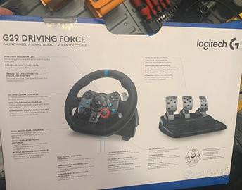 Logitech g29 volante per ps5,ps4,pc con supporto