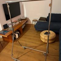 stender piegevole su ruote