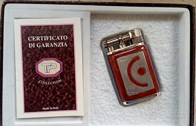 Accendino argento radica