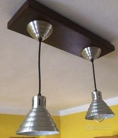 Lampada in sospensione artigianale