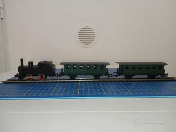 Treno completo a vapore H0