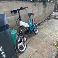 Bici elettrica pieghevole