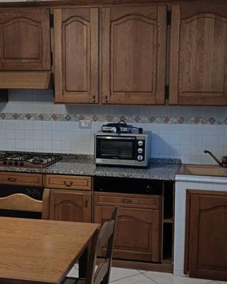 cucina completa in legno
