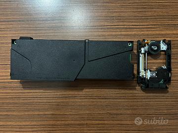 Alimentatore PS4 e Carrello con Laser per Lettore