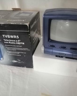 "Mini Televisore con Radio AM/FM Amstrad"