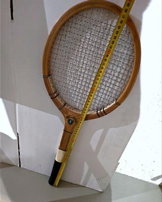 Racchetta tennis in legno
