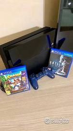 Playstation 4 + joystick + 2 giochi