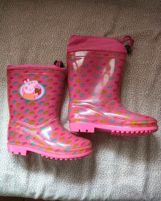 Stivaletti pioggia bambina Peppa Pig