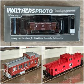 Lotto 3 treni carri di servizio / Caboose Scala H0