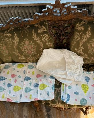 Lenzuola letto singolo 100% cottone