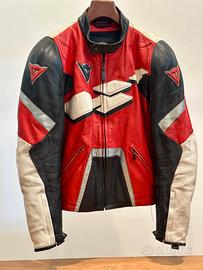Giacca da moto DAINESE R in vera Pelle