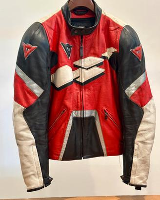 Giacca da moto DAINESE R in vera Pelle