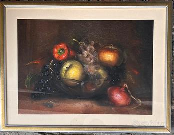 Paolo Cavalieri - pastello su carta - natura morta