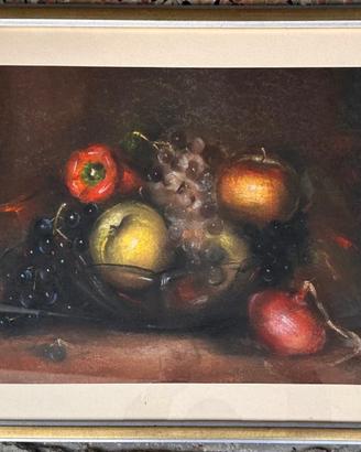 Paolo Cavalieri - pastello su carta - natura morta