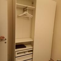 Armadio ante scorrevoli pax Ikea bianco