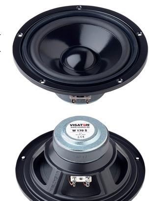 W 170 S Woofer HiFi da 17 cm 8 ohm kit ALTO, BIJOU