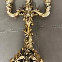 Portacandele Elegante in Stile Barocco