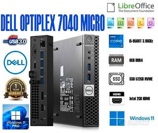 MINI PC i5 8GB DDR4 SSD 512GB NVME HDMI Win 11 Pro