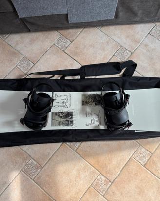 Tavola snowboard Drake Rusty + Attacchi Bataleon