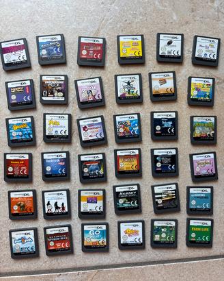 set videogiochi nintendo ds senza scatola