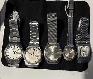 5 Orologi Seiko automatici