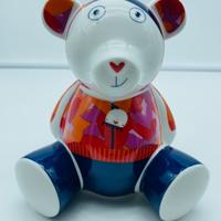 Orsetto decorativo ceramics Julien Chung