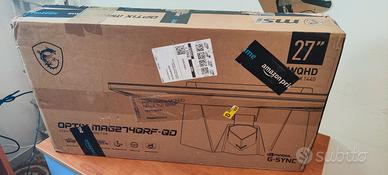 Gaming Monitor MSI Optix MAG274QRF-QD