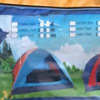 Tenda da campeggio 2.5 x 2.0x1.5 mt