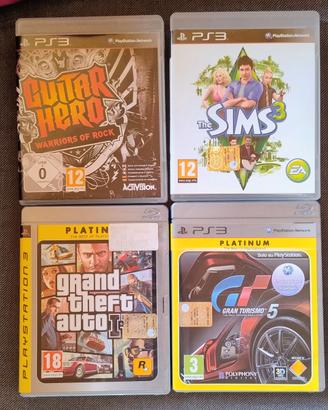 Set giochi PS3 (anche singolarmente)