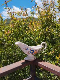 Antica Salsiera in Ceramica 