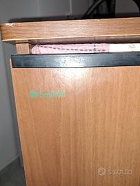 mobiletto con asse da stiro