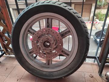 RUOTA SCOOTER + MARMITTA SPORT CITY 125